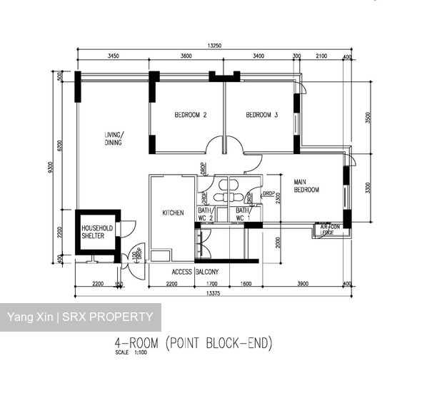 Blk 32 Eunos Crescent (Geylang), HDB 4 Rooms #263782921